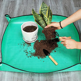 Pflanzenumtopf-Gartenmatte, wasserdichte Umpflanzmatten für den Innenbereich, Sukkulenten-Blumenerde-Matte, tragbare Gartenerde-Matte